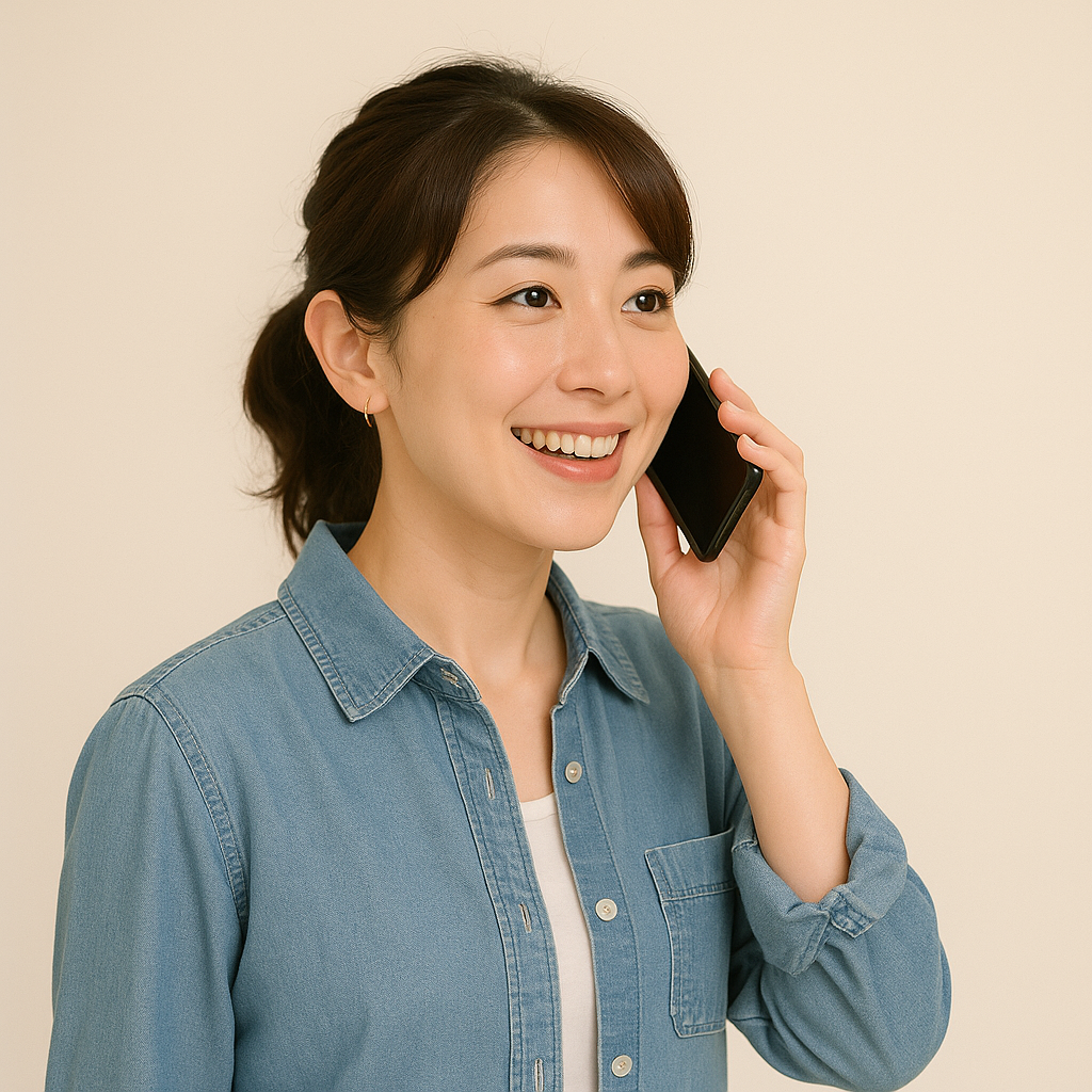 誰かと話したい時に話せます。