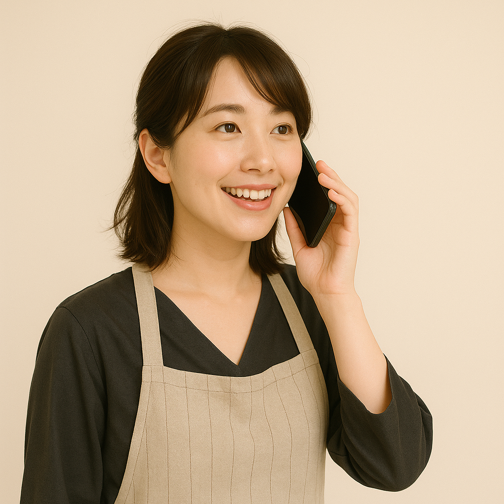 老若男女問わずどなたでも電話で話せます。